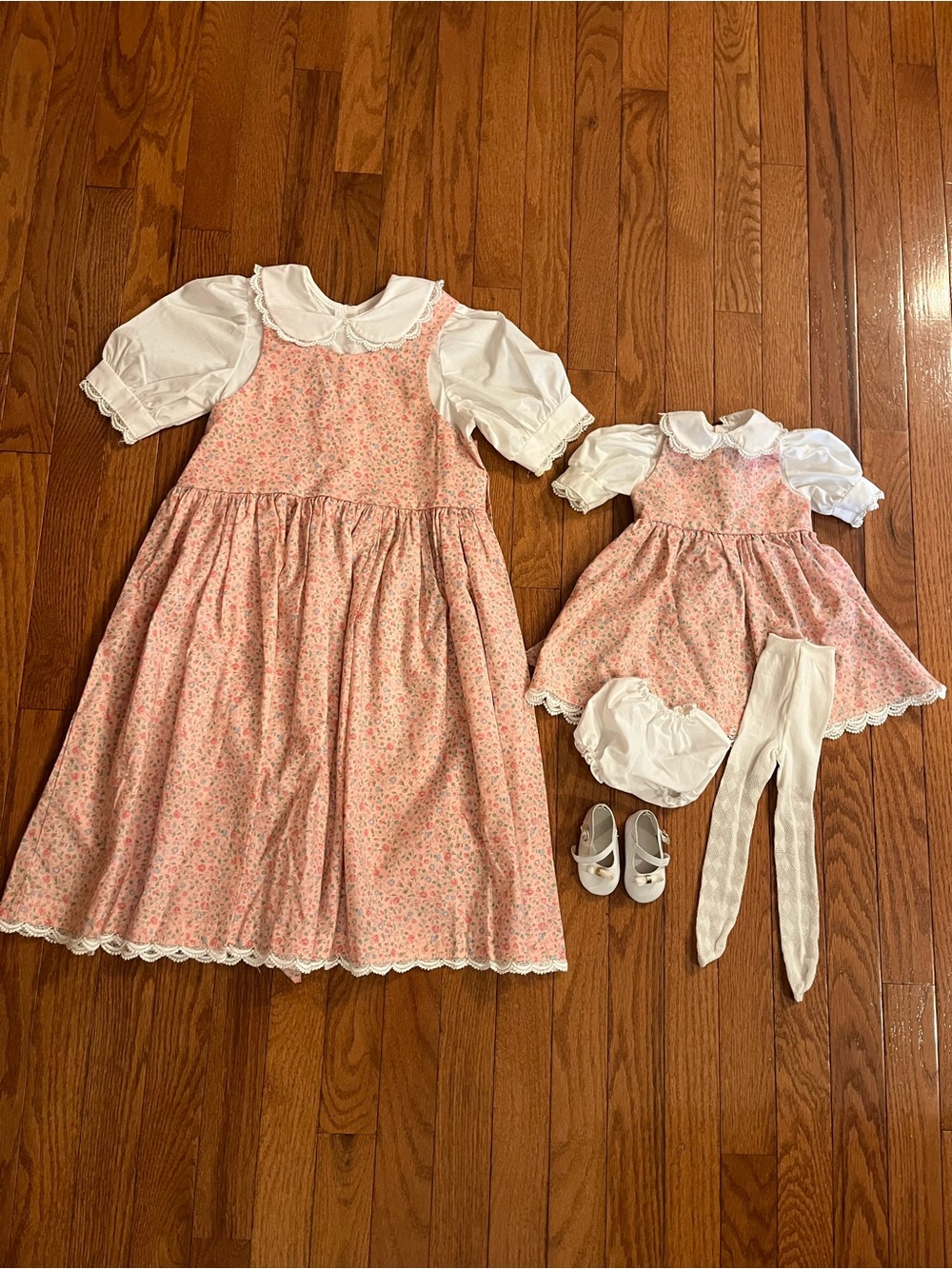 VTG My Twinn Matching Girls & Doll Dress Set Size 6X Style C0107